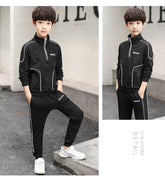 Boys Spring Clothes Suit Spring And Autumn Sports Western Style